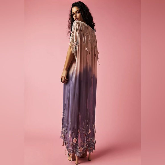 New Women’s Free People Esme Embellished Maxi Dress!!🔥🔥🔥 - Picture 2 of 16